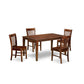 5 Pc Dining Set-Dining Table With 4 Kitchen Dining Chairs By East West Furniture | Dining Sets | Modishstore - 2