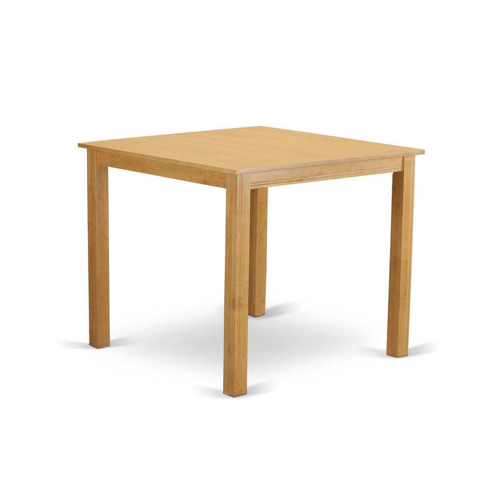 Café Pub, Counter Height Square Table - Natural Oak Finish By East West Furniture | Dining Tables | Modishstore - 2