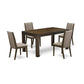 5-Pc Dinette Set- 4 Dining Room Chairs And Dining Tables By East West Furniture | Dining Sets | Modishstore