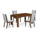 5-Pc Dinette Set- 4 Dining Room Chairs And Dining Tables By East West Furniture | Dining Sets | Modishstore - 4
