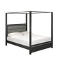 1-Piece Denali Modern Wooden Bed Frames Queen Size For A Bedroom Set - Brushed Gray Finish By East West Furniture | Bedroom Sets | Modishstore - 3