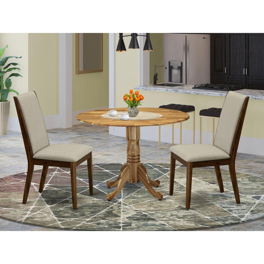 Dining Room Set Natural DLLA3 - ANA - 05 By East West Furniture | Dining Sets | Modishstore