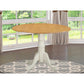 Dining Table Oak & Linen White DLT-OLW-TP By East West Furniture | Dining Tables | Modishstore