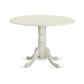 Dublin Round Table With Two 9" Drop Leaves By East West Furniture | Dining Tables | Modishstore - 2