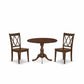 3 Piece Wood Dining Table Set Contains 1 Drop Leaves Dining Room Table And 2 Mahogany Dining Chairs And Dining Tables By East West Furniture | Dining Sets | Modishstore