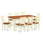 9 Pc Dining Room Set -Dining Table And 8 Dining Chairs By East West Furniture | Dining Sets | Modishstore - 2
