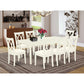 Dining Room Set Linen White DOCL9 - LWH - C By East West Furniture | Dining Sets | Modishstore