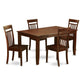 5 Pc Kitchen Table Set For 4-Kitchen Table And 4 Kitchen Chairs By East West Furniture | Dining Sets | Modishstore - 2