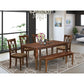 Dining Room Set Mahogany DUCL6-MAH-C By East West Furniture | Dining Sets | Modishstore
