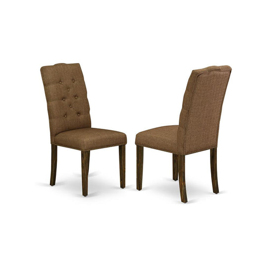 Dining Chair Jacobean ELP7T18 By East West Furniture | Dining Chairs | Modishstore