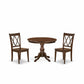 3 Piece Dining Room Set - Mahogany Dinning Table And 2 Mahogany Wooden Dining Chairs And Dining Tables By East West Furniture | Dining Sets | Modishstore