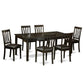 7 Pc Dining Set-Table With Leaf And 6 Dinette Chairs. By East West Furniture | Dining Sets | Modishstore - 2