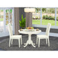 Dining Room Set Linen White HLIP3-LWH-W By East West Furniture | Dining Sets | Modishstore