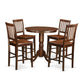 5 Pc Dining Counter Height Set-Pub Table And 4 Dining Chairs. By East West Furniture | Bar Stools & Table | Modishstore - 2