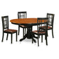 5 Pc Kitchen Table Set-Dining Table With 4 Wooden Kitchen Chairs By East West Furniture | Dining Sets | Modishstore - 2
