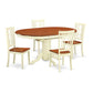 5 Pckitchen Table Set For 4-Dining Table And 4 Kitchen Dining Chairs By East West Furniture | Dining Sets | Modishstore - 2