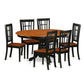 7 Pc Dining Set-Dining Table And 6 Wooden Kitchen Chairs By East West Furniture | Dining Sets | Modishstore - 2