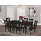 Dining Room Set Black LGCL9-BLK-W By East West Furniture | Dining Sets | Modishstore