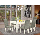 Dining Room Set Linen White LGEL7 - LWH - 07 By East West Furniture | Dining Sets | Modishstore