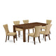 7-Piece Dining Room Table Set- 6 Kitchen Chairs And Dining Tables By East West Furniture | Dining Sets | Modishstore - 4
