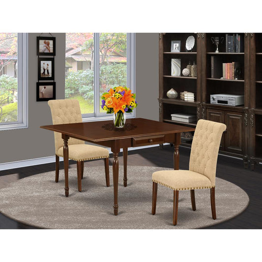 Dining Room Set Mahogany MZBR3 - MAH - 04 By East West Furniture | Dining Sets | Modishstore