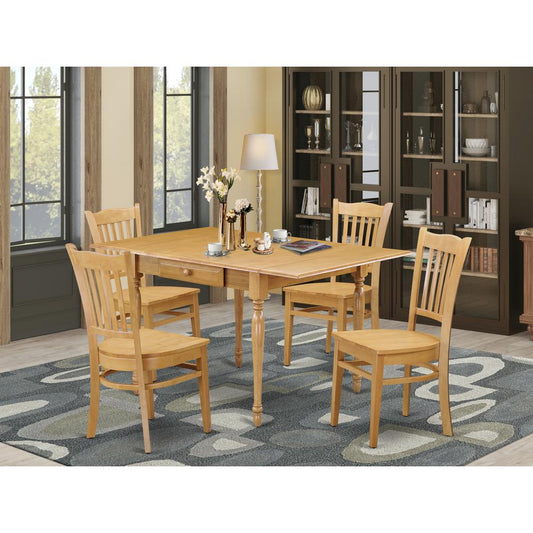Dining Room Set Oak MZGR5 - OAK - W By East West Furniture | Dining Sets | Modishstore