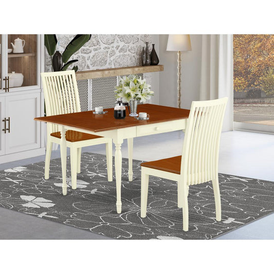 Dining Room Set MZIP3 - WHI - W By East West Furniture | Dining Sets | Modishstore