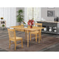 Dining Room Set Oak MZNO3-OAK-W By East West Furniture | Dining Sets | Modishstore