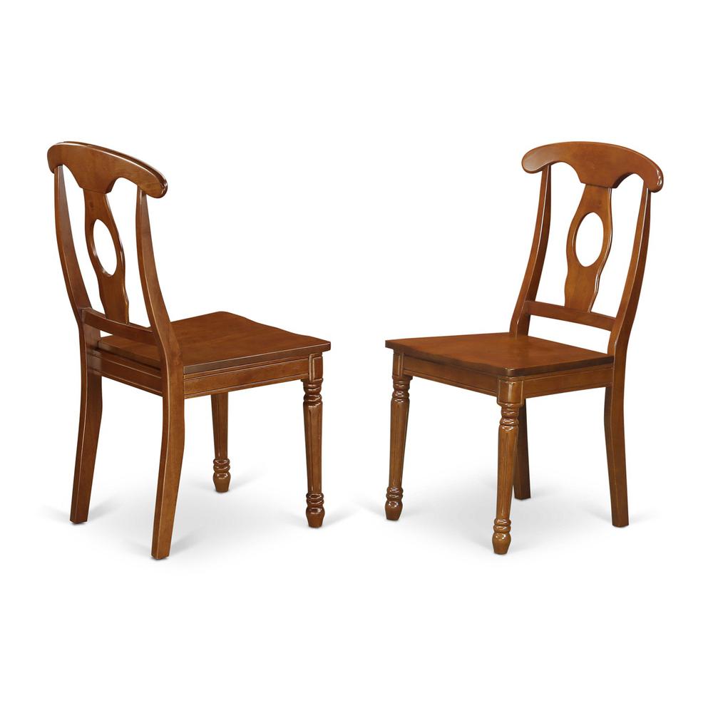 Napoleon Styled Chair With Wood Seat, Set Of 2 By East West Furniture | Dining Chairs | Modishstore - 2