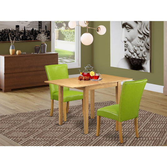 Dining Room Set Oak NDAL3-OAK-51 By East West Furniture | Dining Sets | Modishstore