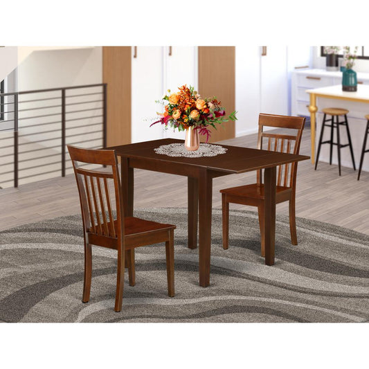 Dining Room Set Mahogany NDCA3 - MAH - W By East West Furniture | Dining Sets | Modishstore