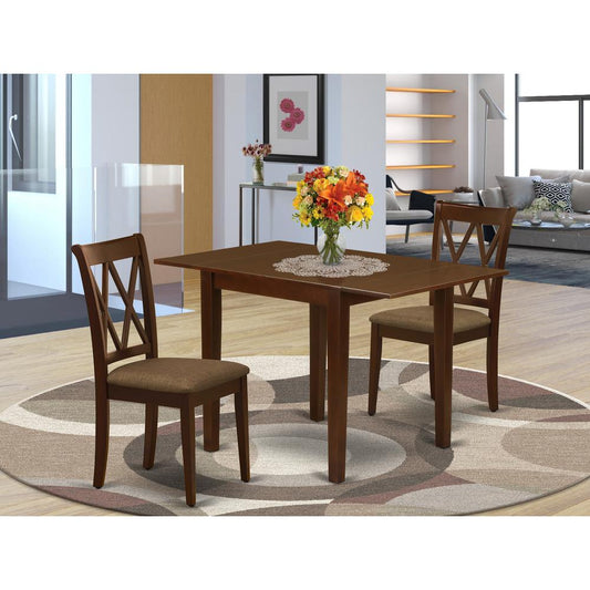 Dining Room Set Mahogany NDCL3 - MAH - C By East West Furniture | Dining Sets | Modishstore