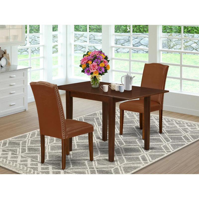 Dining Room Set Mahogany NDEN3-MAH-66 By East West Furniture | Dining Sets | Modishstore