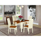 Dining Room Set Buttermilk & Cherry NDIP5 - WHI - W By East West Furniture | Dining Sets | Modishstore