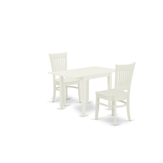 Dining Table - Dining Chairs NDVA3 - LWH - W By East West Furniture | Dining Sets | Modishstore