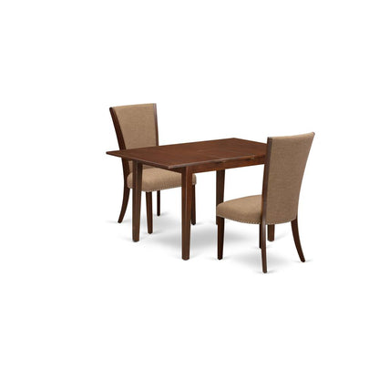 A Dining Table Set Of Two Amazing Kitchen Chairs And Dining Table By East West Furniture | Dining Sets | Modishstore - 4