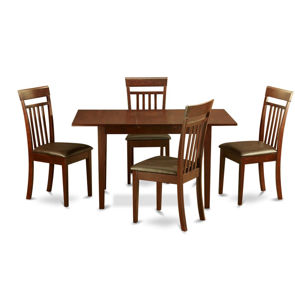 5 Pc Kitchen Table Set - Dining Table And 4 Dining Chairs Chairs By East West Furniture | Dining Sets | Modishstore - 2