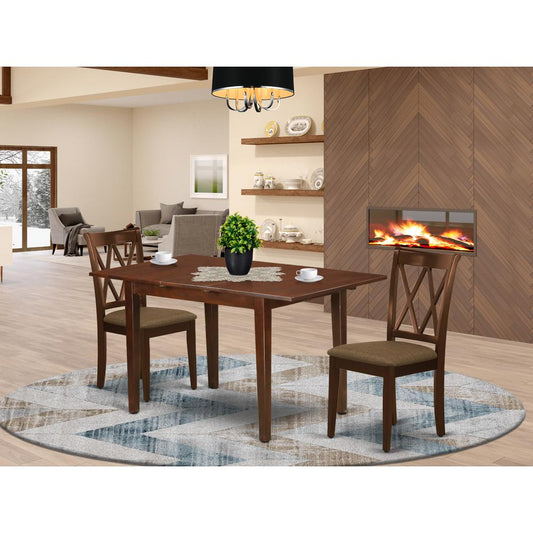 Dining Room Set Mahogany NOCL3 - MAH - C By East West Furniture | Dining Sets | Modishstore
