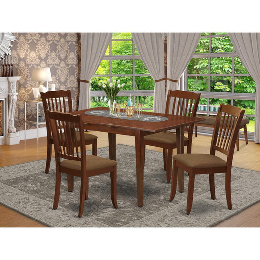 Dining Room Set Mahogany NODA5 - MAH - C By East West Furniture | Dining Sets | Modishstore