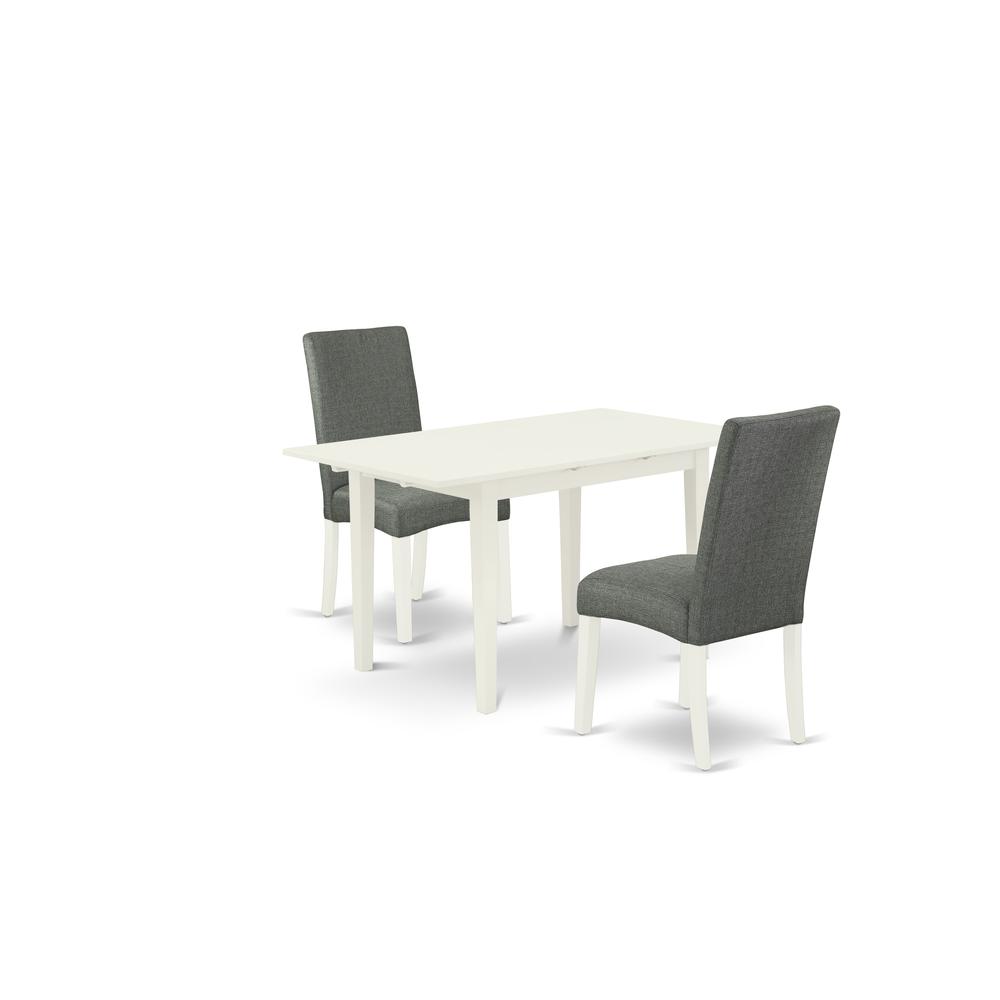 Dining Table - Dining Chairs NODR3 - LWH - 07 By East West Furniture | Dining Sets | Modishstore