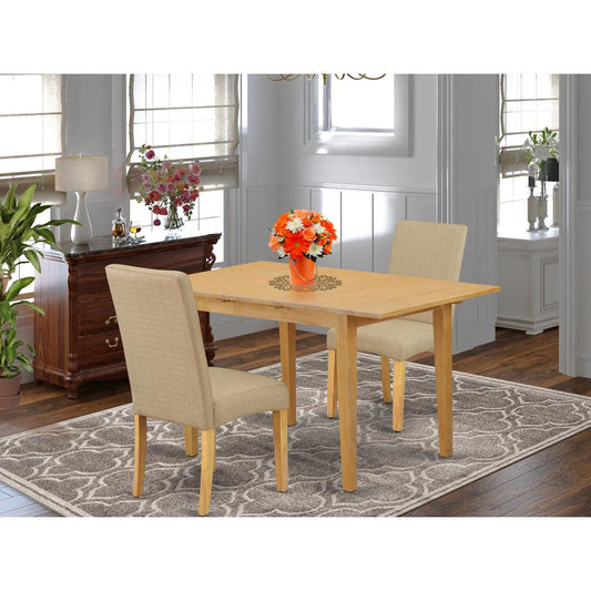 Dining Room Set Oak NODR3 - OAK - 16 By East West Furniture | Dining Sets | Modishstore