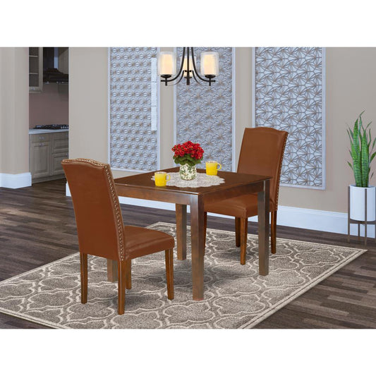 Dining Room Set Mahogany OXEN3-MAH-66 By East West Furniture | Dining Sets | Modishstore