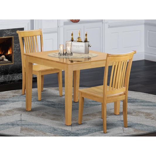 Dining Room Set Oak OXPO3-OAK-W By East West Furniture | Dining Sets | Modishstore