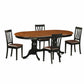 5 Pc Dining Room Set-Dining Table With 4 Dining Chairs By East West Furniture - Plan5-Bch-Lc | Dining Sets | Modishstore - 2