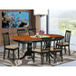 7 Pc Dining Room Set-Dining Table With 6 Wood Dining Chairs By East West Furniture - Plan7-Bch-C | Dining Sets | Modishstore - 2