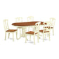 7 Pc Dining Room Set For 6-Dining Table And 6 Kitchen Chairs By East West Furniture - Plke7-Whi-W | Dining Sets | Modishstore - 2