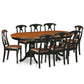 9 Pc Dining Room Set-Dining Table With 8 Wooden Dining Chairs By East West Furniture - Plke9-Bch-Lc | Dining Sets | Modishstore - 2