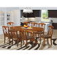 9 Pc Formal Dining Room Set-Dining Table With 8 Dinette Chairs By East West Furniture | Dining Sets | Modishstore - 2