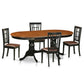 5 Pc Dining Room Set-Dining Table With 4 Wood Dining Chairs By East West Furniture - Plni5-Bch-Lc | Dining Sets | Modishstore - 2