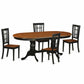 5 Pc Dining Room Set-Dining Table With 6 Wood Dining Chairs By East West Furniture | Dining Sets | Modishstore - 2
